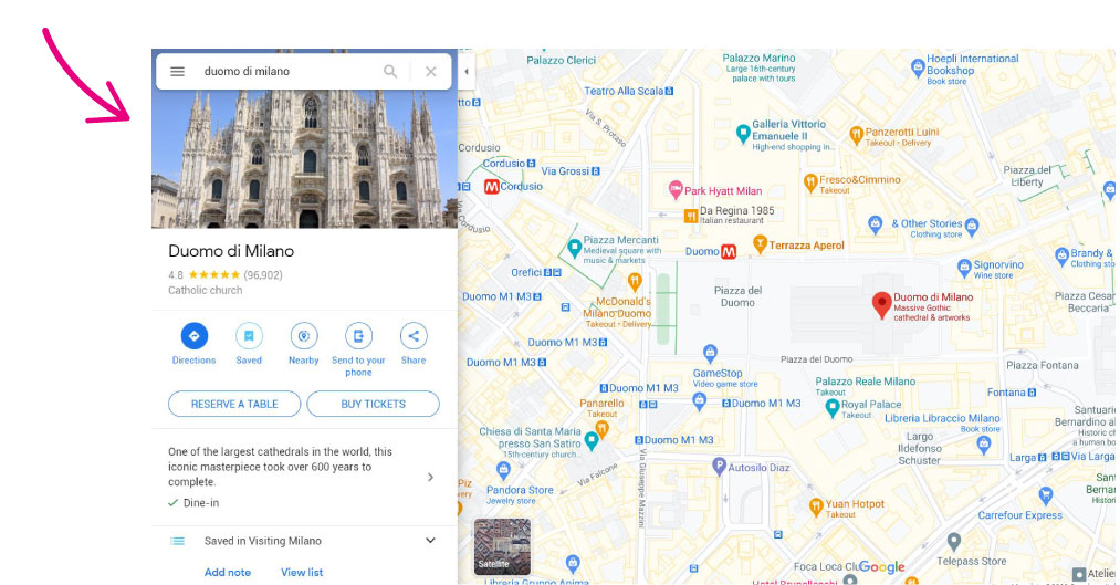 Google My Business Maps